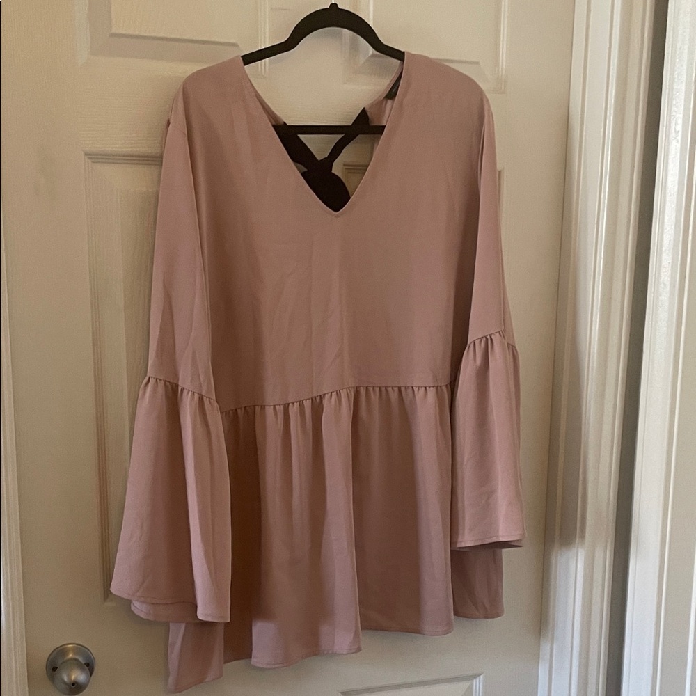 Dusty Rose Romantic Women's Top